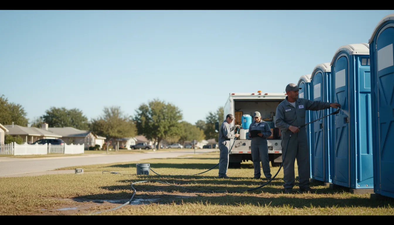Long-Term Portable Toilet Rental in Milford, IL near me